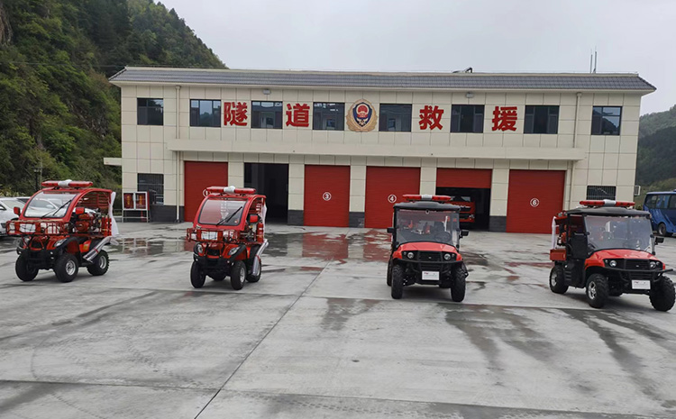 天台山隧道新增全地形消防摩托,保障隧道消防安全 天台山隧道新增全地形消防摩托,保障隧道消防安全